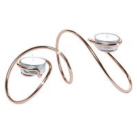 подсвечник медный для чайных свечей t-loop, 19,5 см в Нижневартовске
