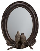 зеркало овальное настенное с птицами corse brown в Нижневартовске