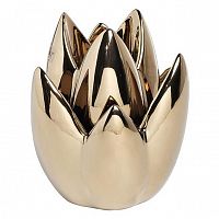 подсвечник золотой 11x11x14.5 см в Нижневартовске