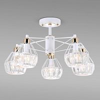 потолочная люстра eurosvet lord 70075/5 белый в Нижневартовске