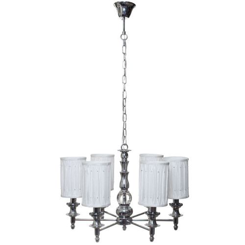 люстра потолочная mireya белая, хром в Нижневартовске