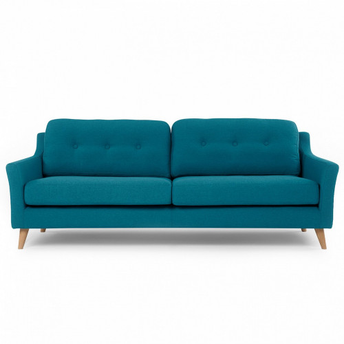 диван raf трехместный прямой бирюзовый в Нижневартовске