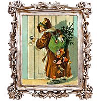 картина «с новым годом!» в раме «амели силвер», версия 2 в Нижневартовске