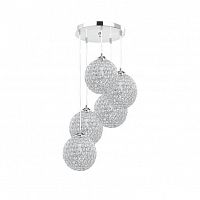 дизайнерская подвесная люстра spot light imperia 8220528 хром в Нижневартовске