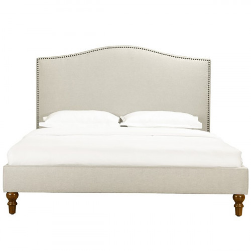 кровать fleurie 90х200 бежевый р в Нижневартовске