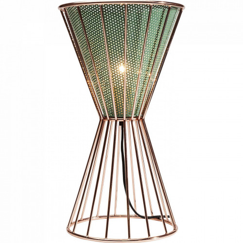 лампа настольная hourglass зеленая в Нижневартовске