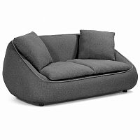 диван safira двухместный серый от la forma (ex julia grup) в Нижневартовске