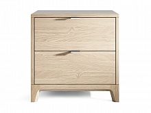 прикроватная тумба case с 2 ящиками бежевая в Нижневартовске