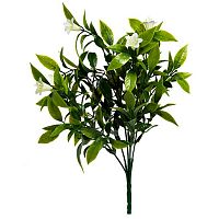 декоративное растение с белыми колокольчиками 34 см в Нижневартовске
