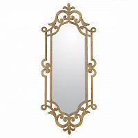 зеркало настенное золотое прямоугольное в фигурной раме gell в Нижневартовске