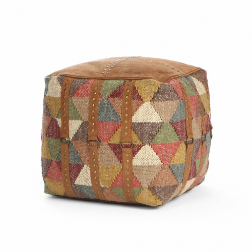 пуф union коричневый с принтом в Нижневартовске