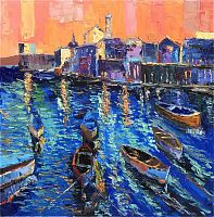 картина маслом вечерняя венеция в Нижневартовске