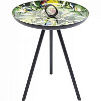 столик приставной parrot серебряный темный в Нижневартовске