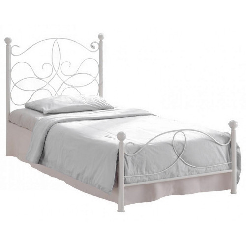 кованая кровать односпальная 90х200 frida в Нижневартовске