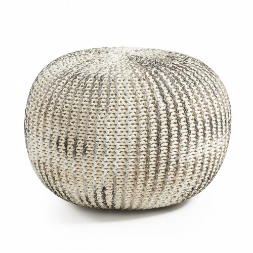 пуф shore серебристо-белый в Нижневартовске