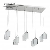 люстра дизайнерская mimsy хром прозрачная в Нижневартовске