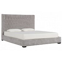 кровать двуспальная 160х200 серая nevada grey в Нижневартовске