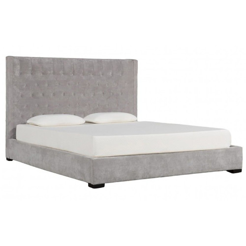 кровать двуспальная 160х200 серая nevada grey в Нижневартовске