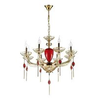 подвесная люстра odeon light donna 3927/8 в Нижневартовске