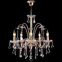 подвесная люстра eurosvet 3131/5 золото strotskis в Нижневартовске