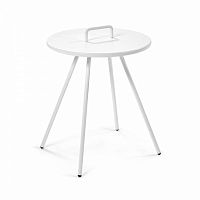 стол приставной accost металлический белый от la forma (ex julia grup) в Нижневартовске