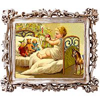 картина «с новым годом!» в раме «амели силвер», версия 10 в Нижневартовске