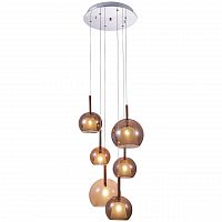 дизайнерская подвесная люстра spot light bellezia 1780613 медь в Нижневартовске