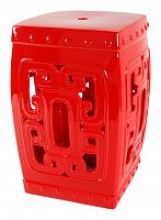 керамический столик-табурет oriental stool red в Нижневартовске