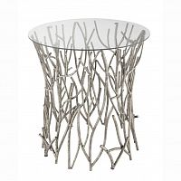 стол журнальный лукас silver серебро в Нижневартовске