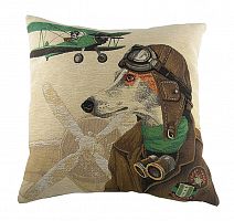 подушка с собакой-пилотом doggie fighters green в Нижневартовске