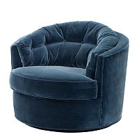 кресло recla от eichholtz синее в Нижневартовске