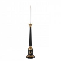 подсвечник черный с золотом классический arosa l от eichholtz, 53 см в Нижневартовске