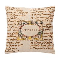 декоративная подушка «12 месяцев цветения», версия октябрь в Нижневартовске