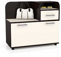 тумба для обуви пэ пять 800, цвет венге/дуб в Нижневартовске