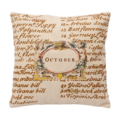 декоративная подушка «12 месяцев цветения», версия октябрь в Нижневартовске