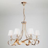подвесная люстра eurosvet adelia 60063/6 золото в Нижневартовске