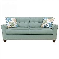 диван lucia прямой голубой в Нижневартовске