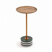 стол lleyton с деревянной круглой столешницей от la forma (ex julia grup) в Нижневартовске