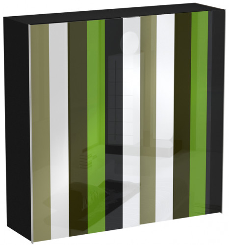 шкаф fusion черный в Нижневартовске