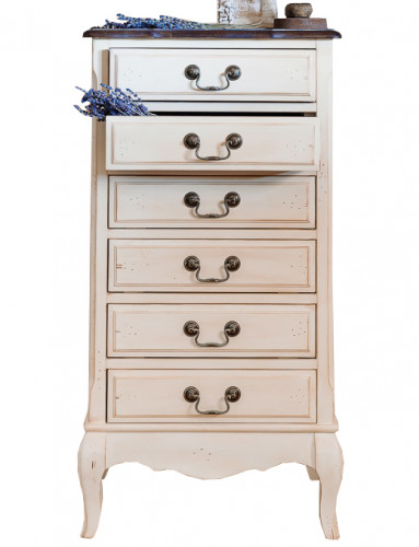 комод высокий mobilier de maison белый в Нижневартовске