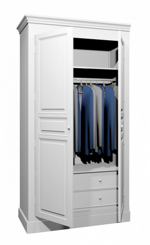 гардероб встраиваемый с тумбой нордик белый в Нижневартовске