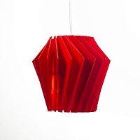 подвесной светильник турболампа средний красный в Нижневартовске