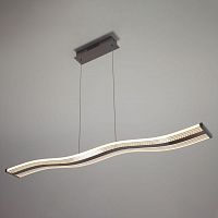 подвесной светодиодный светильник eurosvet flexure 90071/1 хром в Нижневартовске