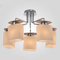 потолочная люстра eurosvet неаполь 70037/5 хром в Нижневартовске