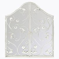 зеркало-окно со ставнями настенное белое монтанер в Нижневартовске