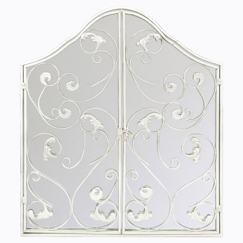 зеркало-окно со ставнями настенное белое монтанер в Нижневартовске