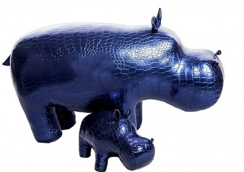 банкетка пуф бегемот ультрамариновый в Нижневартовске