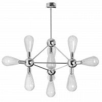 дизайнерская подвесная люстра spot light silvio 8301028 хром в Нижневартовске