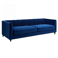 диван benji прямой синий в Нижневартовске