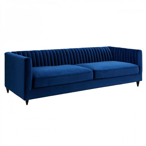 диван benji прямой синий в Нижневартовске